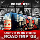 Get on the bus with Rock the Vote